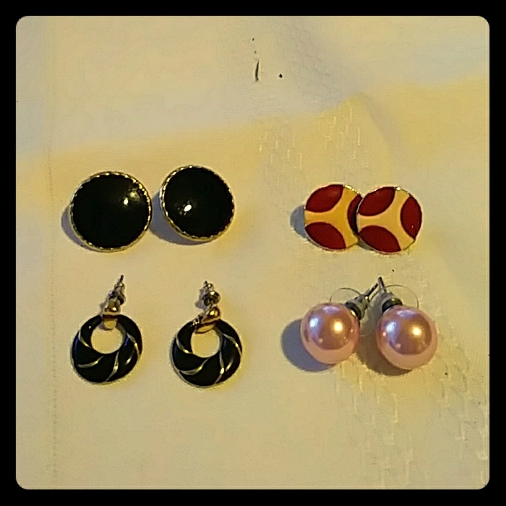 Pierced earrings